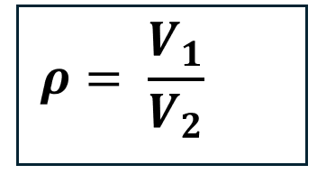 Formula del rapporto di compressione