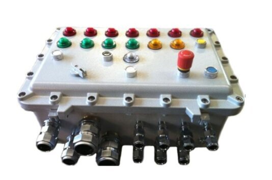 The pressurized box has a tough body, resembling a double turtle shell, with gas-tight penetrations. The shells are secured together by screws that require a special tool to remove.